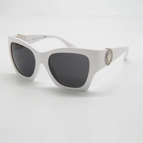 NEW VERSACE VE4452 314/87 WOMEN SUNGLASSES VERSACE MOD 4452 Brand New VERSACE Sunglasses VE 4452 314/87 White/Dark Grey  main image 3